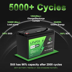 ERYY 12V 160AH LiFePO4 Battery